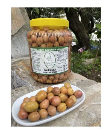 RUHI BEY OLIVES Ruhi Bey Edremit Scratched Olives 1.4 Kg