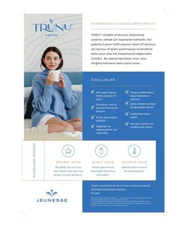 Jeunesse Prebiotic Fiber Flavored Coffee - Buy Online on GoSupps.com