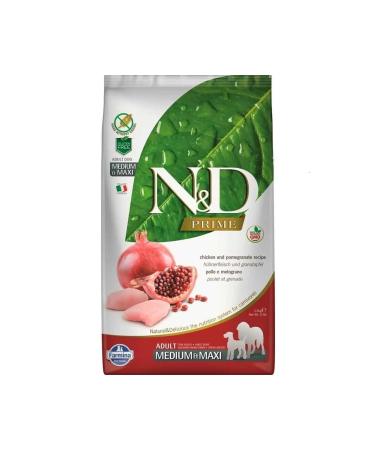 & D Prime Grain Free 2.5kg Medium Maxi Adult Dog Chicken Pomegranate Dog Food