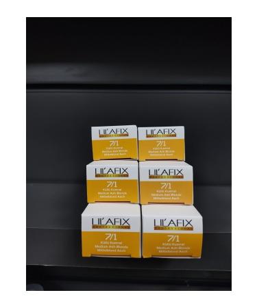 Lilafix Ash Blonde 7/1 Tube Cream Hair Dye 60mlx 6 Pieces keus0506059