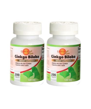 Force Nutrition Ginkgo Biloba 120 Mg 2x200 Tablets