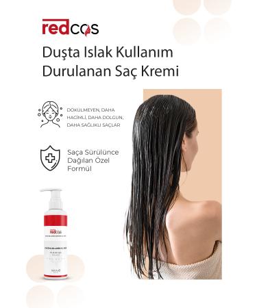 redCOS Vegan Collagen & Vegan Keratin Hair Conditioner Against Hair Breakage & Loss & Damaged Hair - Buy Online on GoSupps.com