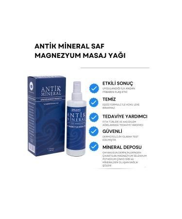 Antique Minerals Pure Magnesium Massage Oil 200 Ml