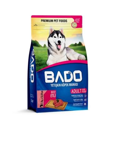 Bado Adult Dog Food Meaty 2.5 Kg X 8 Pieces (1 Box)