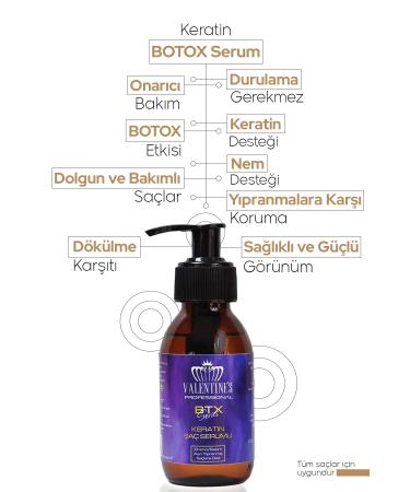 VALENTINES PROFESSIONAL Keratin Botox Repair Care Serum / No Rinse Required - Buy Online on GoSupps.com