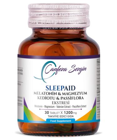 Canfeza Sezgin Sleepa d Melatonin & Magnesium Valerian & Passiflora Extract