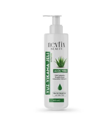 Nevfix Beauty Aloe Vera Face Wash Gel 400 ML - Buy Online on GoSupps.com