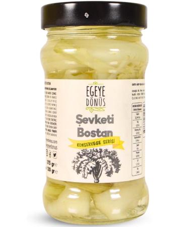 RETURN TO THE AEGEAN evketi Bostan Canned Food - Akk z Herb (Ready to Eat for Appetizers Salads) - 315 Gr.