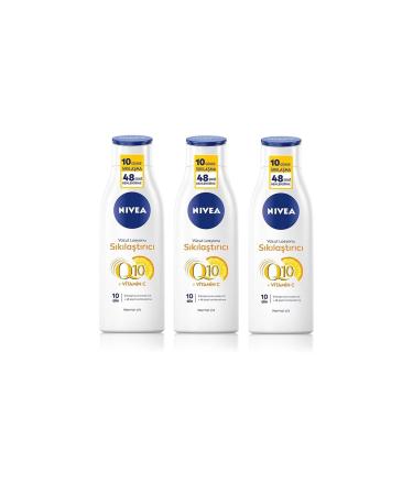 NIVEA FIRMING BODY LOTION (Q10 + VITAMIN C) NORMAL SKIN 250ml x 3 PIECES - Buy Online on GoSupps.com