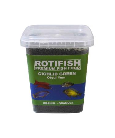 Rotifish Cichlid Green Small 1 MM Granulated Bucket 2 KG