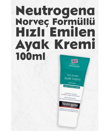 Neutrogena Norwegian Formula Fast Absorbing Foot Cream 100 Ml