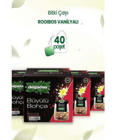 Nature's Magical Pack Rooibos Vanilla Mixed Herbal Tea X 4 Pieces