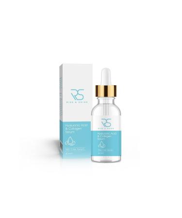 rise and shine Hyaluronic Acid & Collagen Serum - 30 Ml
