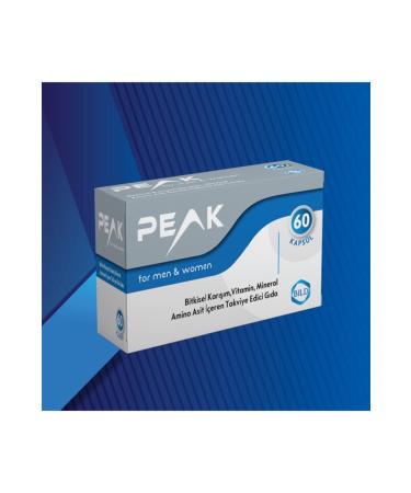 Peak 60 Capsules - Buy Online on GoSupps.com