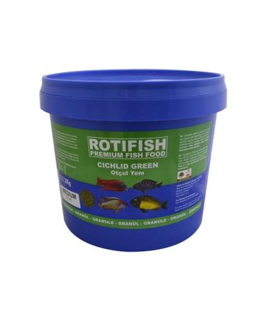 Rotifish Cichlid Green Small 2 MM Granule 500 GR