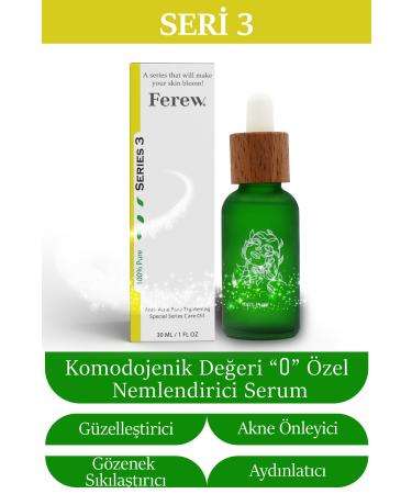 ferew Acne Pimples Redness Blackhead Removal Helps 0 Natural Squalene Skin Care Serum 30ml