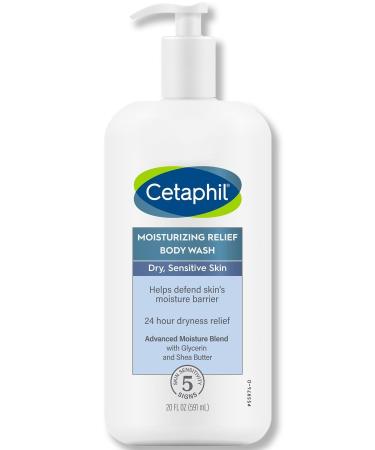 Cetaphil Moisturizing Body Wash for Dry Skin 591ML