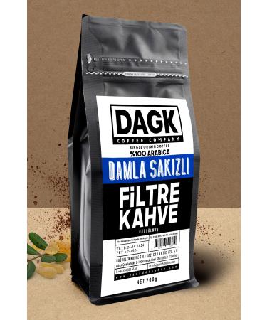 Dagk Mastic Filter Coffee Ground 200g (flavored) - Buy Online on GoSupps.com