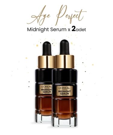 L'Oreal Paris Age Perfect Midnight Serum 30 ml x 2 Pieces