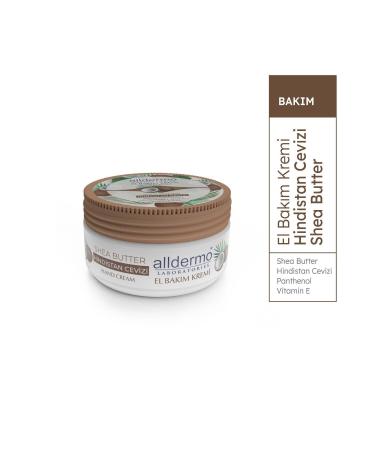 Alldermo Hand Care Cream Shea Butter Coconut 150 Ml