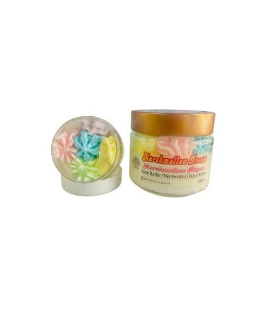 MHYSSA naturals Marshmallow Flavored Moisturizing Body Cream / Marshmallow Butter Body Butter (300ML)