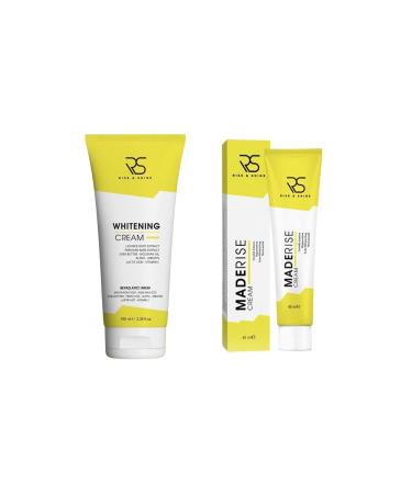 rise and shine Whitening Brightening and Whitening Cream 100 Ml + Maderise Skin Care Cream - 40 Ml
