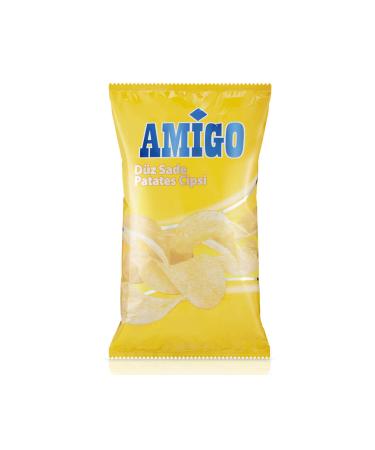 Amigo Plain Plain Potato Chips 150gr*5