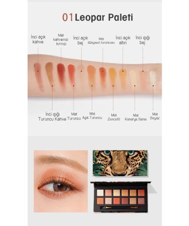 Zozu Images Jungle Series 2 Pieces 12 Eyeshadow Palette and Veze Mascara Set 3 Pack - Buy Online on GoSupps.com