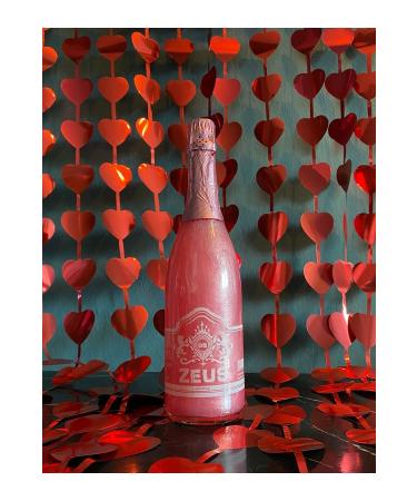 OS ZEUS Non-Alcoholic Sparkling Strawberry Flavored Carbonated Drink