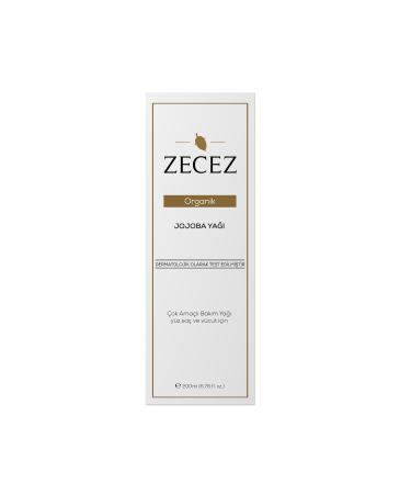 ZECEZ Organic Jojoba Oil 200ml - Buy Online on GoSupps.com