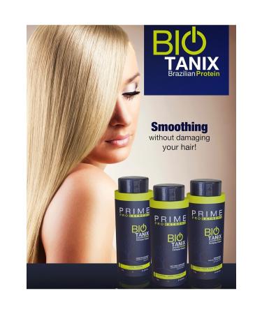 Prime Pro Prime 3-Piece Set Biotanix Brazilian Protein + Shampoo + Hair Mask for Natural/Dyed Hair (1100ml) - Buy Online on GoSupps.com