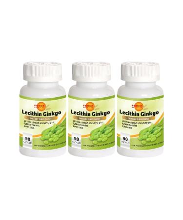 Force Nutrition Lecithin Ginkgo Coenzyme Q10 3x90 Capsules