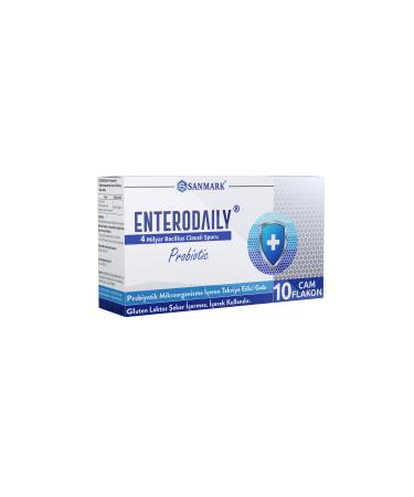 Enterodaily Probiotic 5mlx10 Adult Glass Vial