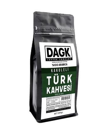 Dagk Cardamom Turkish Coffee 200g Ground - Buy Online on GoSupps.com