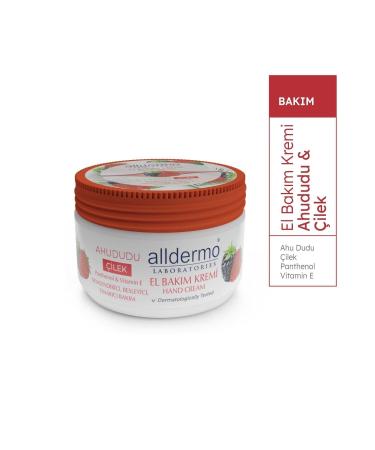 Alldermo Hand Care Cream Raspberry Strawberry 250 Ml - Buy Online on GoSupps.com