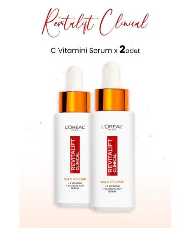 L'Oreal Paris Loreal Paris Revitalift Clinical Serum Vitamin C 30 ml x 2 Pcs