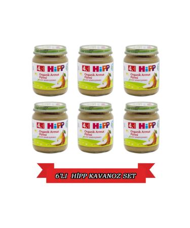 Hipp Jar Organic Pear Puree 125 gr 6-Pack