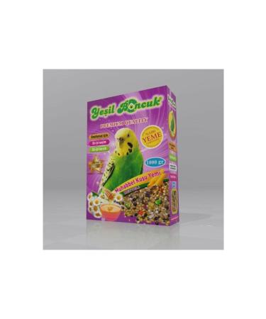 GREEN BONCUK Premium Budgie Bird Food 1000 Gr