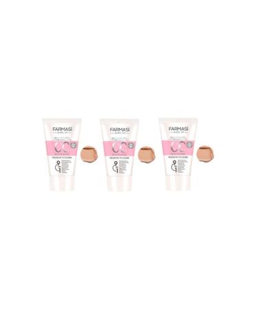 Farmasi 3 Pieces cc Cream 50 ml Medium to Dark