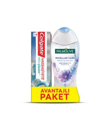 Palmolive Micellar Care Shower Gel 250 ml + Colgate Pro Solution Toothpaste 75 ml