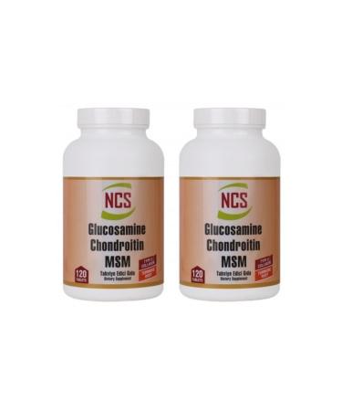Ncs 2 Box 240 Tablets Glucosamine Chondroitin Msm Turmeric
