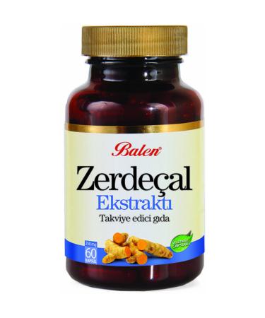 Balen Turmeric Extract 60 Capsules 250 mg