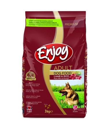 Enjoy Lamb & Rice Adult Dog Food 3 Kg