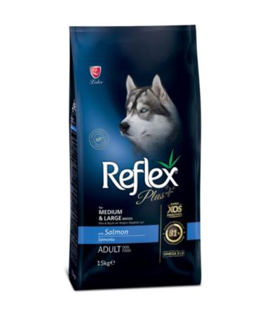 Reflex Plus Medium & Large Breed Adult Salmon Dog Food 3kg