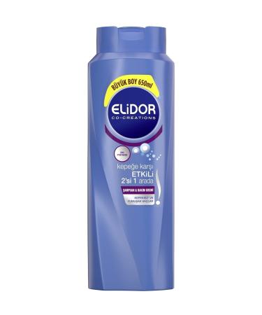 Elidor Elidor 2 in 1 Anti-Dandruff Shampoo 650 Ml