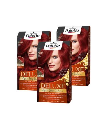 Palette Intense Colors 7-887 Fire Red 3 Pack