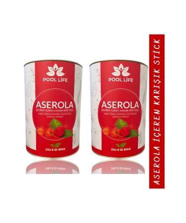 Aleyna Herbal Mixed Plant Powder Containing Acerola Extract 20 * 5g Stick 2 Boxes