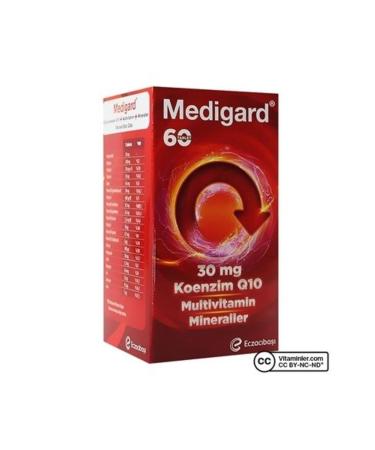 MED GARD Medigard Vitamin Mineral Complex CoQ10 60 Tablets