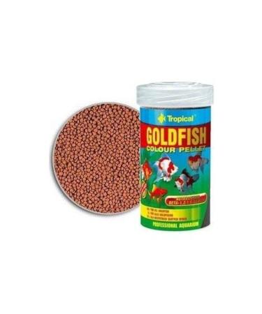 Tropical Goldfish Color Pellet Size S 250 ML