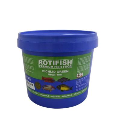 Rotifish Cichlid Green Small 2 MM Granule 1000 GR